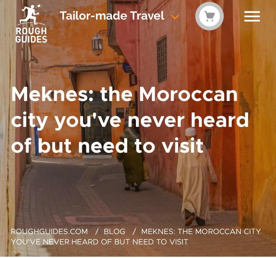 Meknes Hamriaアパートメント エクステリア 写真
